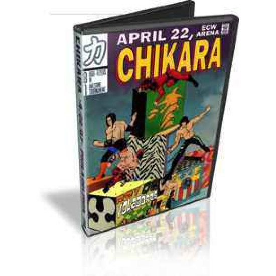 Chikara DVD April 22, 2007 "Rey de Voladores" - Philadelphia, PA
