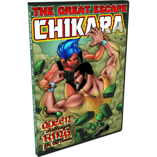 Chikara DVD July 28, 2012 "The Great Escape" - Portland, ME