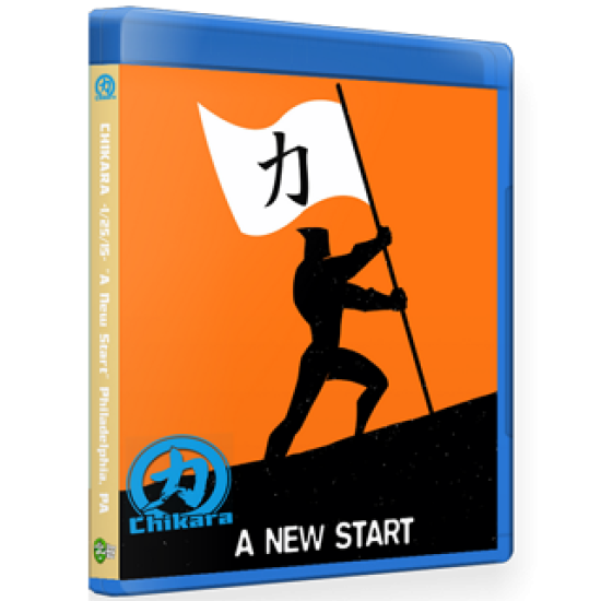 CHIKARA Blu-ray/DVD January 25, 2015 "A New Start" - Philadelphia, PA