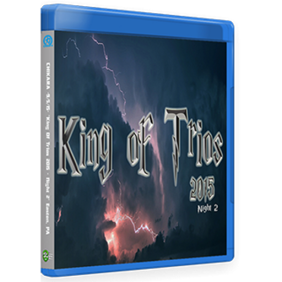 Chikara Blu-ray/DVD September 5, 2015 "King of Trios 2015- Night 2" - Easton, PA