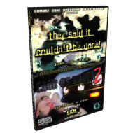 CZW DVD June 25, 2000 "They Said It Couldn't Be Done" & September 9, 2000 "Cage Of Death II: After Dark" - Sewell, NJ CZW DVD June 25, 2000 "They Said It Couldn't Be Done" & September 9, 2000 "Cage Of Death II: After Dark" - Sewell, NJ