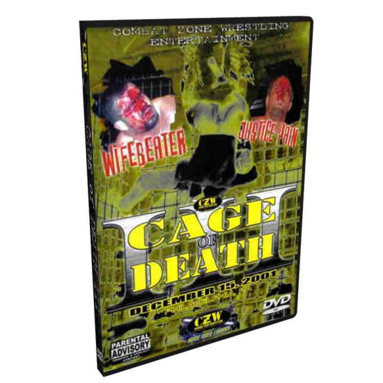 CZW DVD December 15, 2001 "Cage of Death 3" - Philadelphia, PA