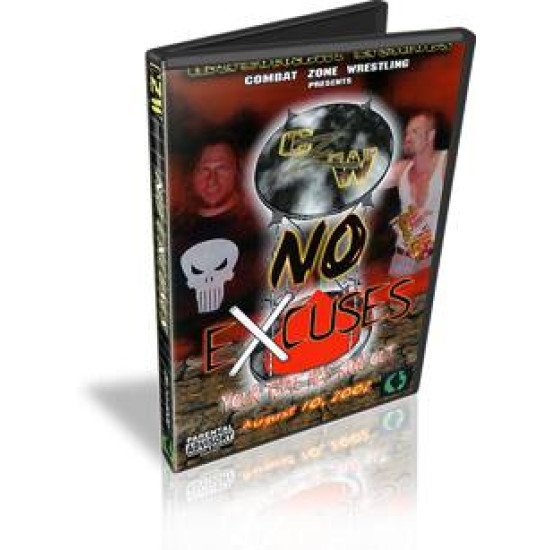 CZW DVD August 10, 2002 "No Excuses" - Philadelphia, PA