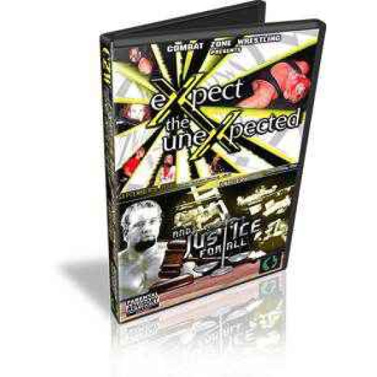 CZW DVD September 9, 2006 "Expected The Unexpected" - Philadelphia, PA & October 27, 2001 "And JUSTICE For All" - Sewell, NJ
