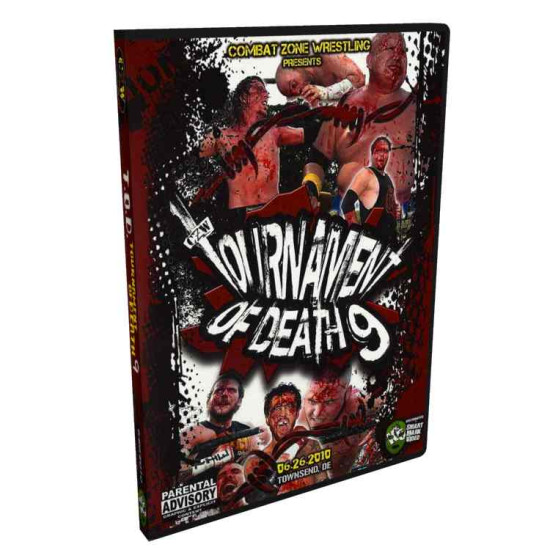 CZW DVD June 26, 2010 "Tournament of Death 9" - Townsend, DE