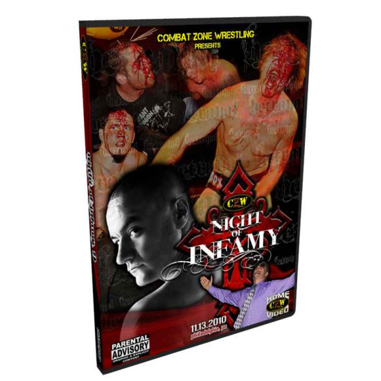 CZW DVD November 13, 2010 "Night Of Infamy 9" - Philadelphia, PA