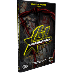 CZW DVD February 9, 2013 "14th Anniversary" - Voorhees, NJ