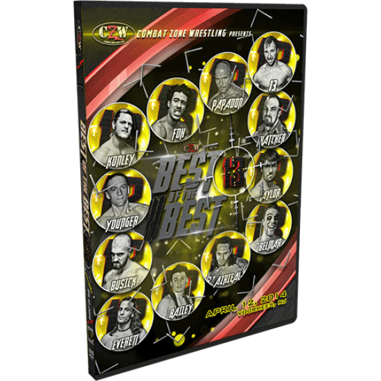 CZW DVD April 12, 2014 "Best of the Best XIII" - Voorhees, NJ 