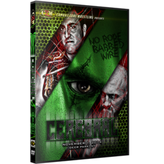 CZW DVD November 1, 2014 "Cerebral" - Deer Park, NY 