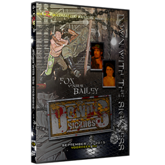 CZW DVD September 12, 2015 "Down With the Sickness 2015" - Voorhees, NJ 