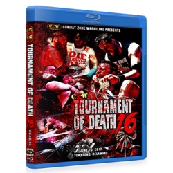 CZW Blu-ray/DVD June 10, 2017 Tournament of Death 16" - Townsend, DE  CZW Blu-ray/DVD June 10, 2017 Tournament of Death 16" - Townsend, DE