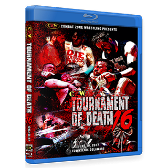 CZW Blu-ray/DVD June 10, 2017 Tournament of Death 16" - Townsend, DE 