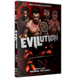 CZW DVD July 8, 2017 "Evilution" - Voorhees, NJ  CZW DVD July 8, 2017 "Evilution" - Voorhees, NJ