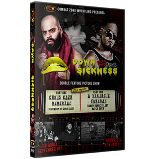 CZW DVD September 9, 2017 "Down With the Sickness 2017" - Voorhees, NJ 