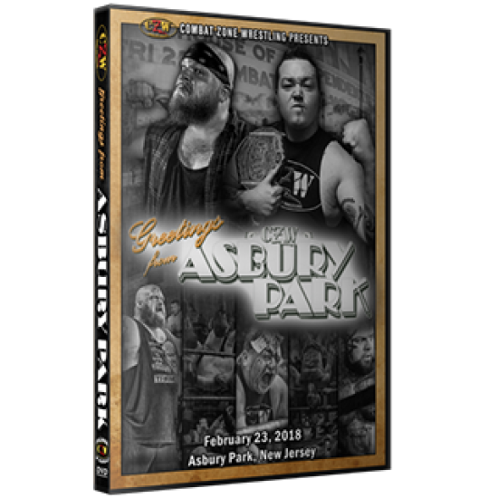 CZW DVD February 23, 2018 "Greetings From Asbury Park" - Asbury Park, NJ