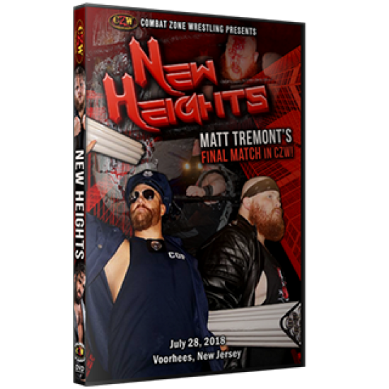 CZW DVD July 28, 2018 "New Heights" - Voorhees, NJ