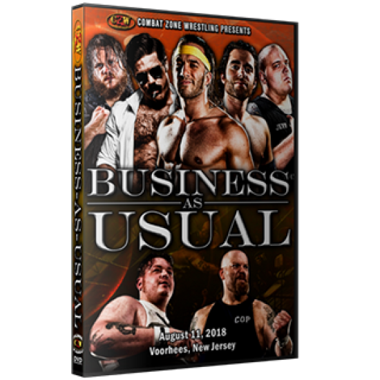 CZW DVD August 11, 2018 "Business As Usual" - Voorhees, NJ