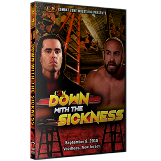 CZW DVD September 8, 2018 "Down With The Sickness 2018" - Voorhees, NJ