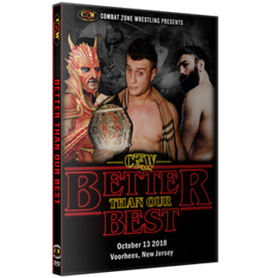 CZW DVD October 13, 2018 "Better Than Our Best" - Voorhees, NJ