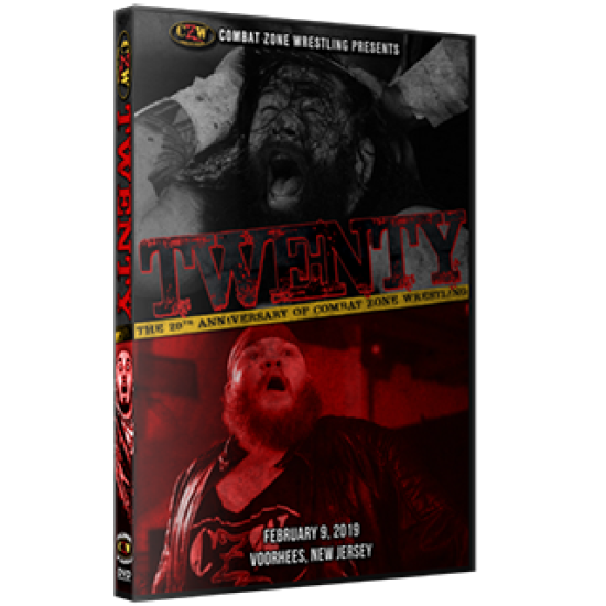 CZW DVD February 9, 2019 "Twenty" - Voorhees, NJ