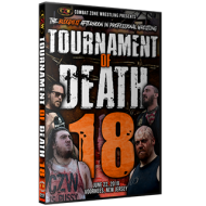CZW DVD June 22, 2019 Tournament of Death 18" - Voorhees, NJ CZW DVD June 22, 2019 Tournament of Death 18" - Voorhees, NJ