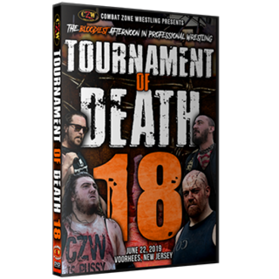 CZW DVD June 22, 2019 Tournament of Death 18" - Voorhees, NJ