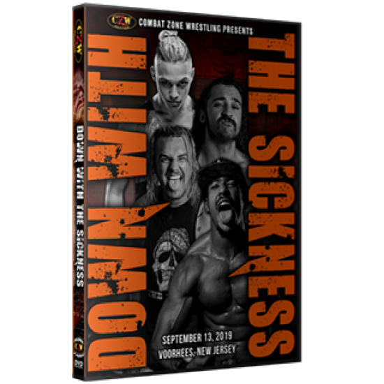 CZW DVD September 13, 2019 "Down With the Sickness 2019" - Voorhees, NJ