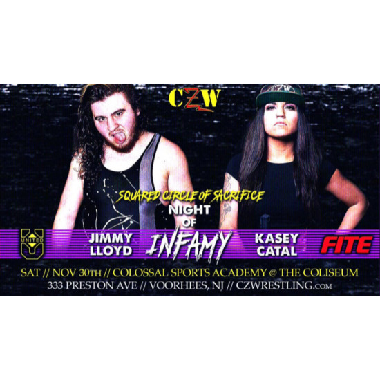 CZW November 30, 2019 "Night Of Infamy" - Voorhees, NJ (Download)