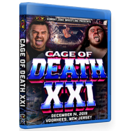 CZW Blu-ray/DVD December 14, 2019 "Cage of Death XXI" - Voorhees, NJ  CZW Blu-ray/DVD December 14, 2019 "Cage of Death XXI" - Voorhees, NJ