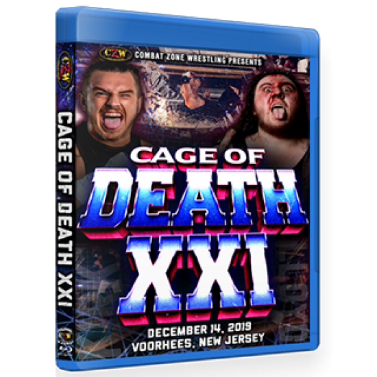 CZW Blu-ray/DVD December 14, 2019 "Cage of Death XXI" - Voorhees, NJ 