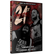 CZW DVD February 8, 2020 "21st Anniversary Show" - Voorhees, NJ CZW DVD February 8, 2020 "21st Anniversary Show" - Voorhees, NJ
