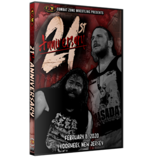 CZW DVD February 8, 2020 "21st Anniversary Show" - Voorhees, NJ