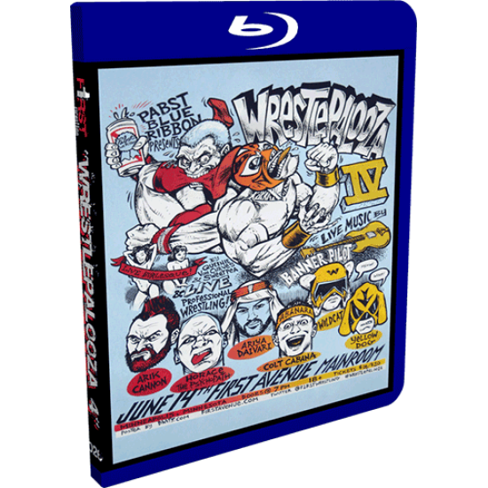 F1RST DVD/Blu-Ray June 14, 2014 "Wrestlepalooza 4" - Minneapolis, MN 