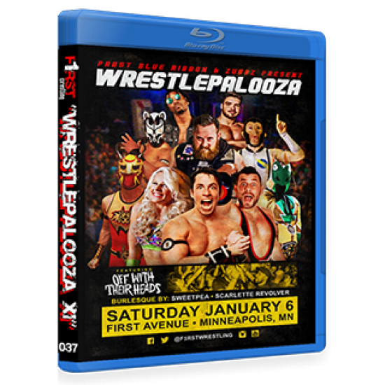 F1RST Wrestling Blu-ray/DVD January 6, 2018 "Wrestlepalooza 11" - Minneapolis, MN