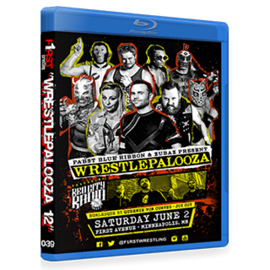 F1RST Wrestling Blu-ray/DVD June 2, 2018 "Wrestlepalooza 12" - Minneapolis, MN