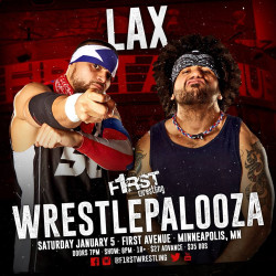 F1RST Wrestling January 5, 2019 "WP 13" - Minneapolis, MN (Download) F1RST Wrestling January 5, 2019 "WP 13" - Minneapolis, MN (Download)