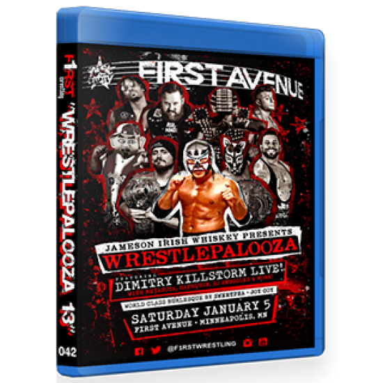 F1RST Wrestling Blu-ray/DVD January 5, 2019 "Wrestlepalooza 13" - Minneapolis, MN