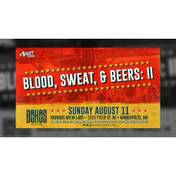 F1RST Wrestling August 11, 2019 "Blood, Sweat & Beers II" - Minneapolis, MN (Download) F1RST Wrestling August 11, 2019 "Blood, Sweat & Beers II" - Minneapolis, MN (Download)