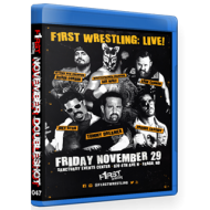 F1RST Wrestling Blu-ray/DVD November 29 & 30, 2019 "November Doubleshot" - Fargo, ND & Minneapolis, MN F1RST Wrestling Blu-ray/DVD November 29 & 30, 2019 "November Doubleshot" - Fargo, ND & Minneapolis, MN