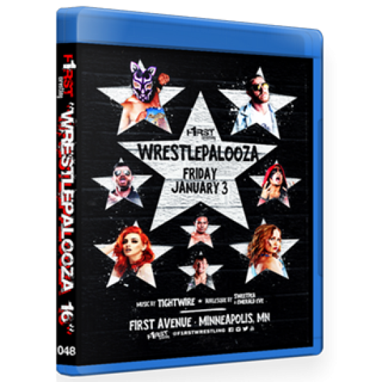 F1RST Wrestling Blu-ray/DVD January 3, 2020 "Wrestlepalooza 16" - Minneapolis, MN