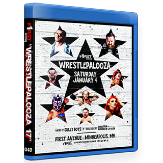 F1RST Wrestling Blu-ray/DVD January 4, 2020 "Wrestlepalooza 17" - Minneapolis, MN