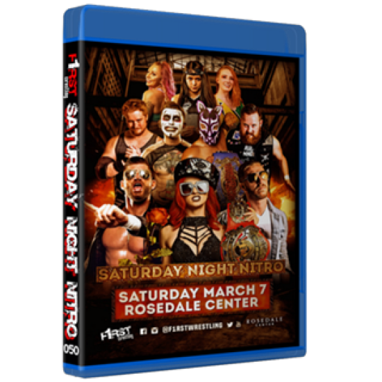 F1RST Wrestling Blu-ray/DVD March 7, 2020 "Saturday Night Nitro" - Roseville, MN