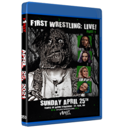 F1RST Wrestling Blu-ray/DVD April 25, 2021 "F1RST Wrestling: April Live! - Part 1 & 2" - St. Paul, MN F1RST Wrestling Blu-ray/DVD April 25, 2021 "F1RST Wrestling: April Live! - Part 1 & 2" - St. Paul, MN