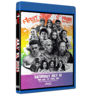F1RST Wrestling Blu-ray/DVD July 10, 2021 "Pride Pre-Party" - St. Paul, MN F1RST Wrestling Blu-ray/DVD July 10, 2021 "Pride Pre-Party" - St. Paul, MN