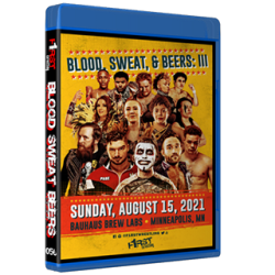F1RST Wrestling Blu-ray/DVD August 15, 2021 "Blood, Sweat & Beers 2" - Minneapolis, MN F1RST Wrestling Blu-ray/DVD August 15, 2021 "Blood, Sweat & Beers 2" - Minneapolis, MN
