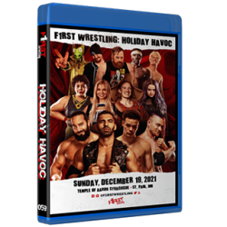 F1RST Wrestling Blu-ray/DVD December 19, 2021 "Holiday Havoc" - St. Paul, MN F1RST Wrestling Blu-ray/DVD December 19, 2021 "Holiday Havoc" - St. Paul, MN