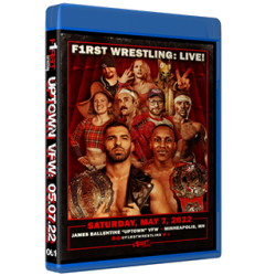 F1RST Wrestling Blu-ray/DVD May 7, 2022 "Uptown VFW" - Minneapolis, MN