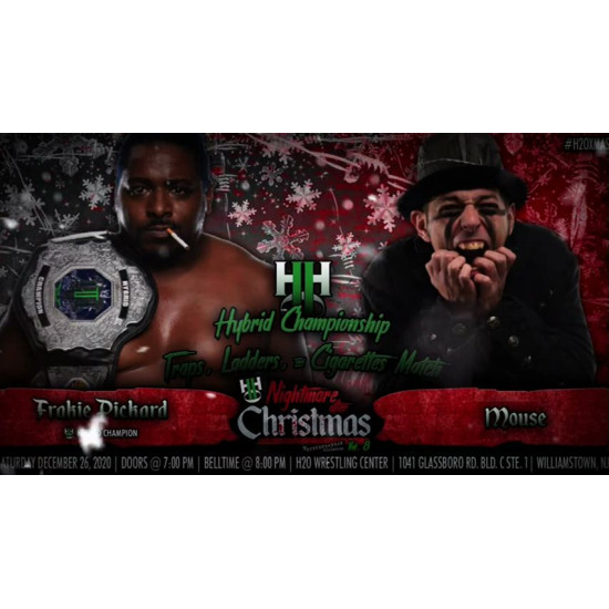 H2O Wrestling December 26, 2020 Subterranean Violence Vol #8 "Nightmare After Christmas" - Williamstown, NJ (Download)