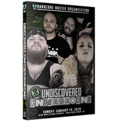 H2O Wrestling DVD January 19, 2020 "Undiscovered Underground" - Williamstown, NJ H2O Wrestling DVD January 19, 2020 "Undiscovered Underground" - Williamstown, NJ