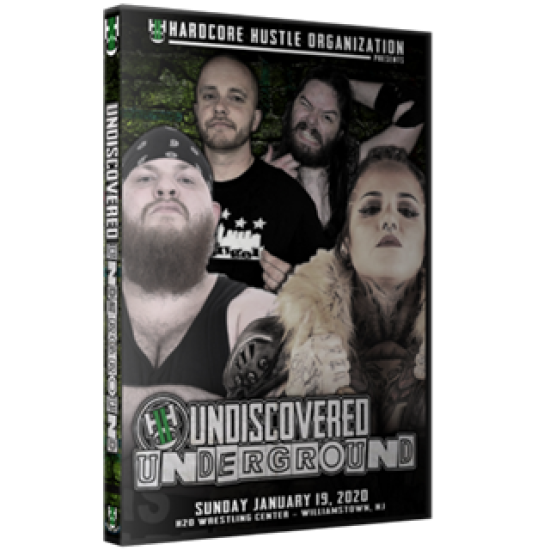 H2O Wrestling DVD January 19, 2020 "Undiscovered Underground" - Williamstown, NJ